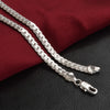 Sterling Silver Halsband | Tidlös Elegans | För Kvinnor