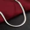 Sterling Silver Halsband | Tidlös Elegans | För Kvinnor