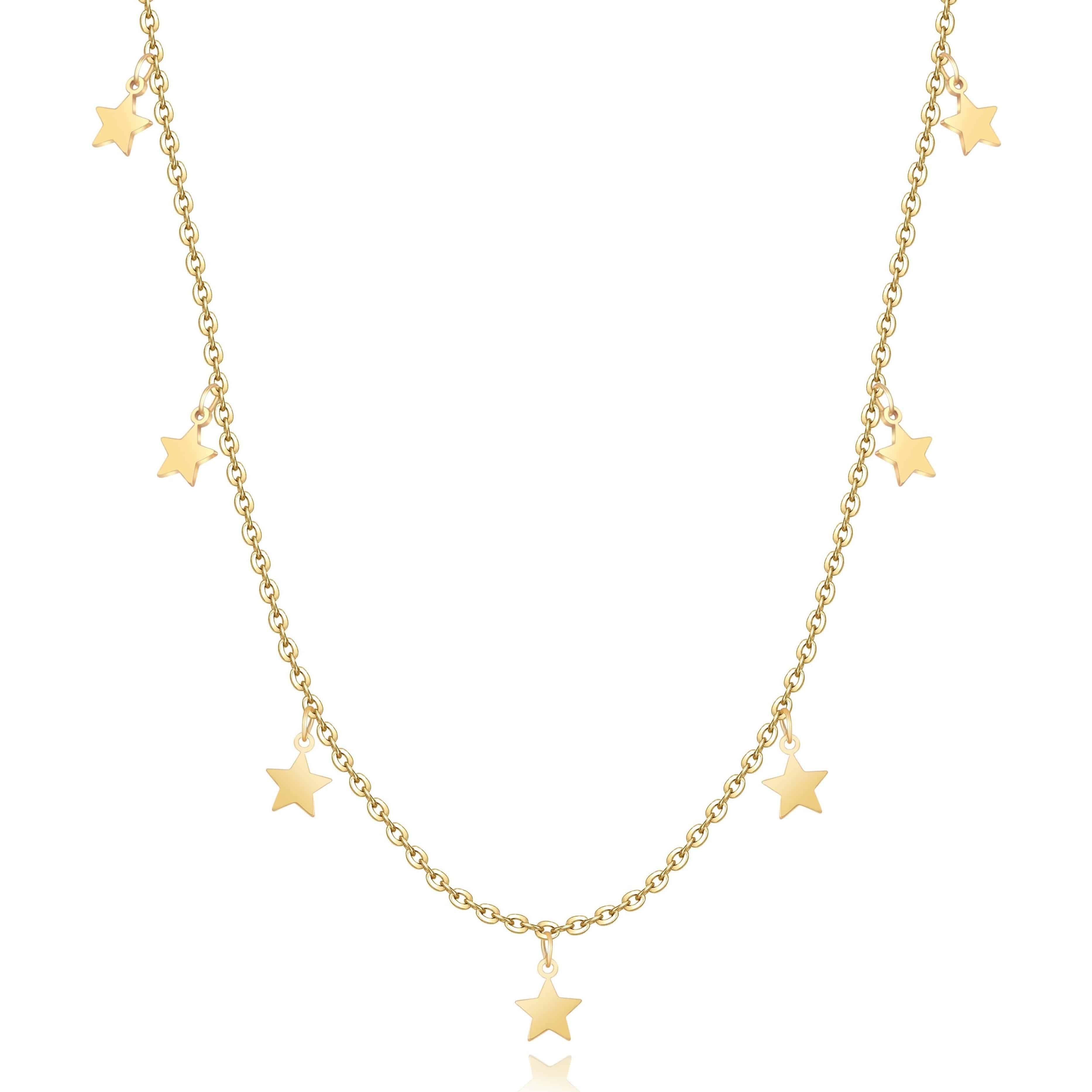 Stilren Stjärnhalsband – Elara