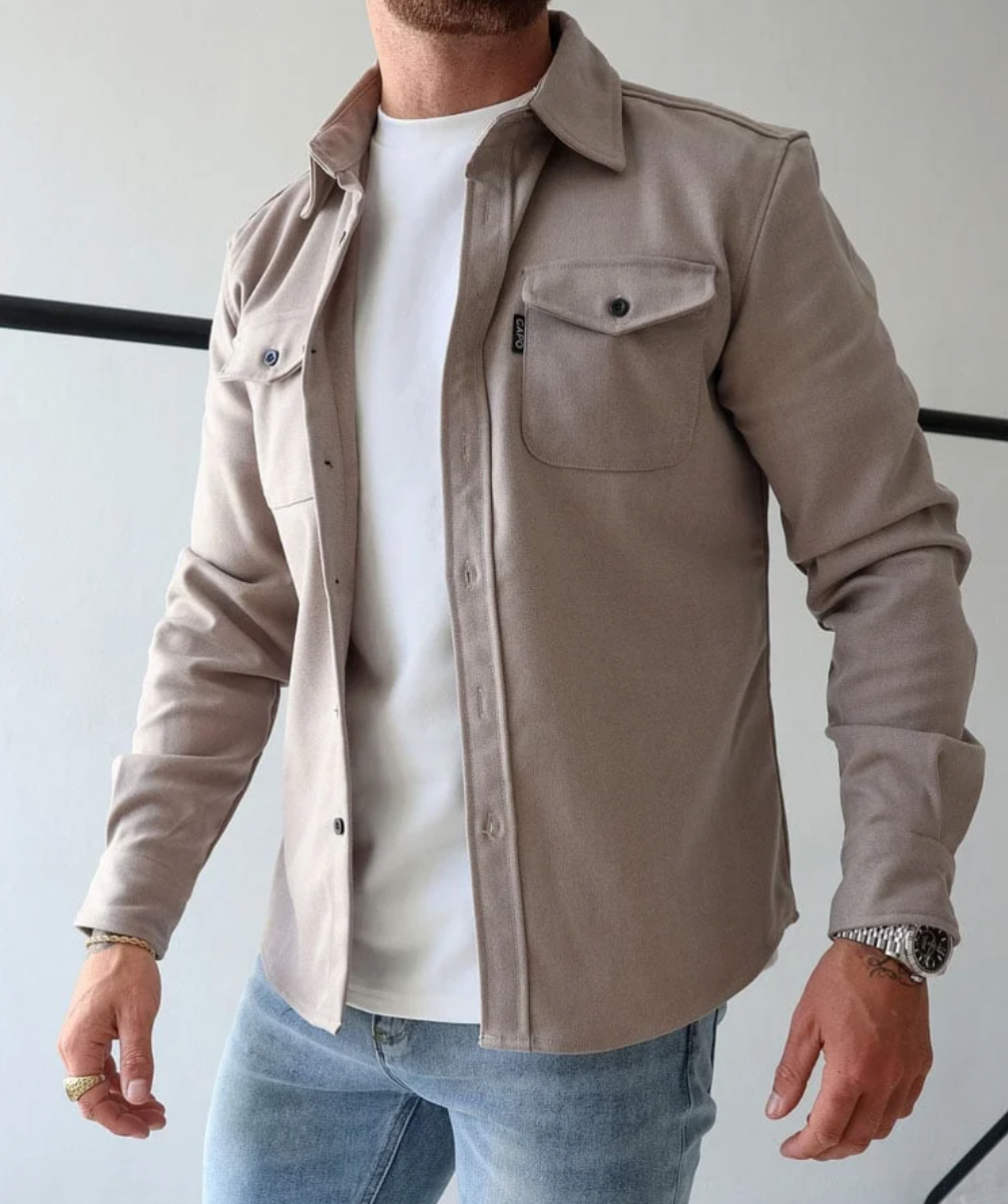 Herr Longsleeve Skjorta - Funktionell och Stilig Design