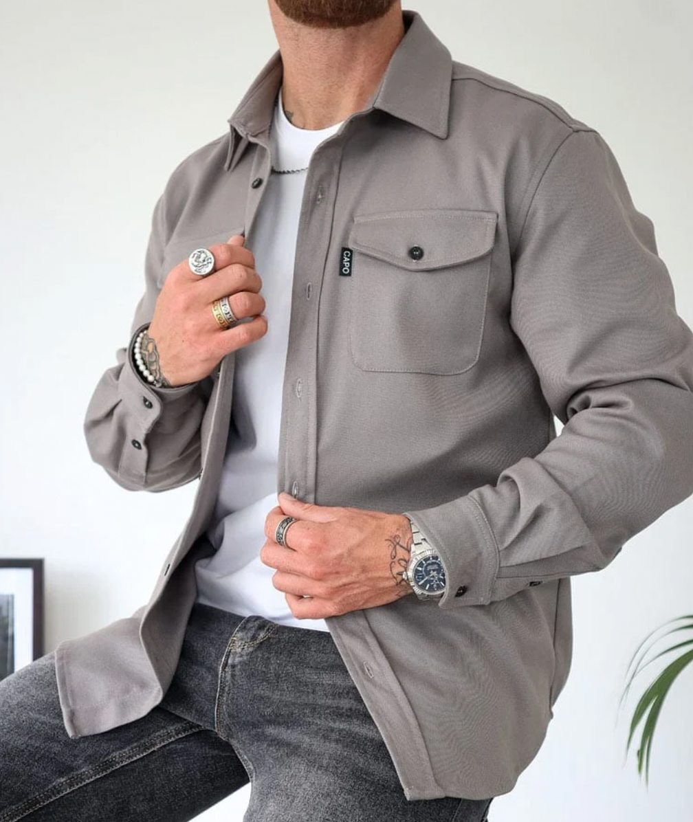Herr Longsleeve Skjorta - Funktionell och Stilig Design