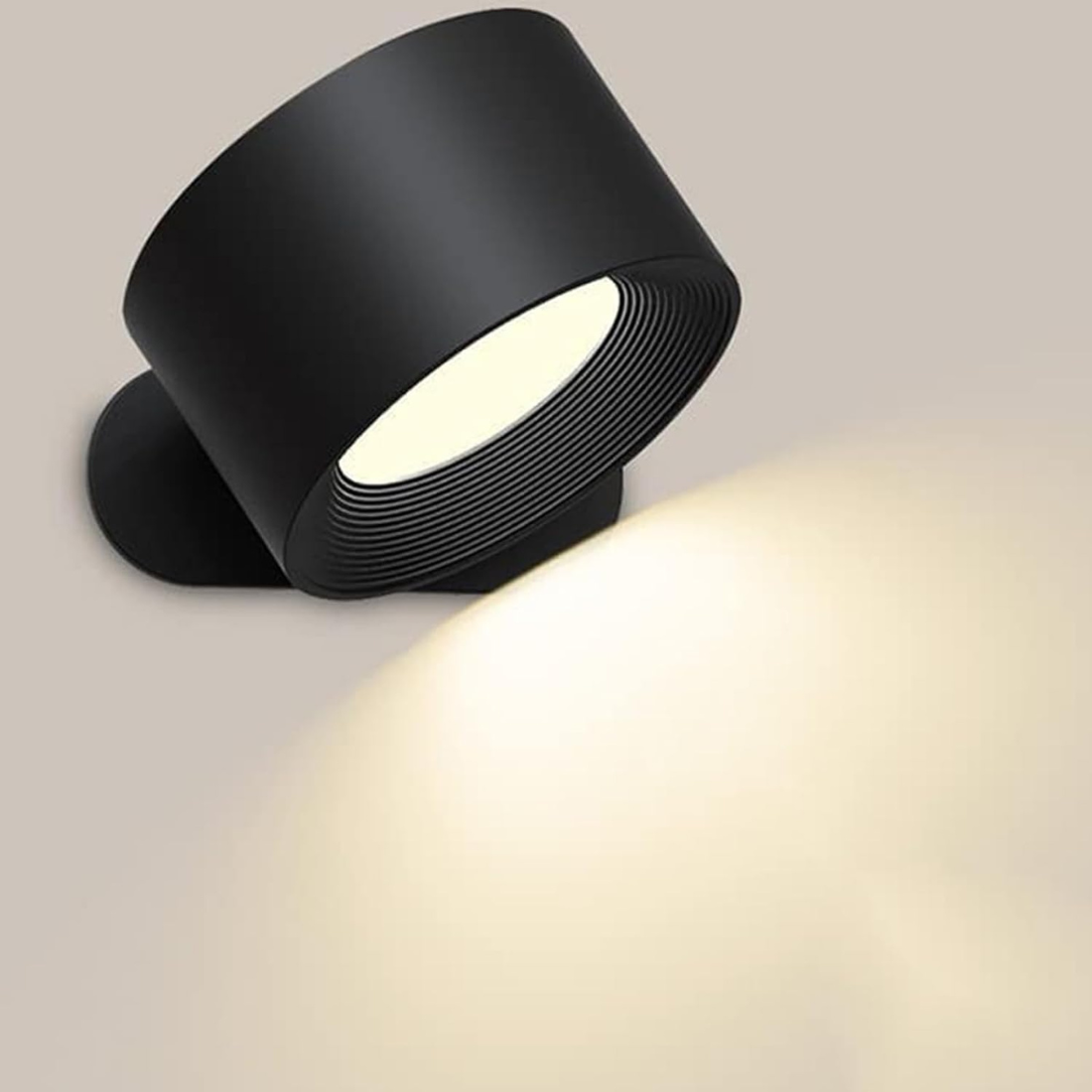 Trådlös 360° Uppladdningsbar LED Vägglampa