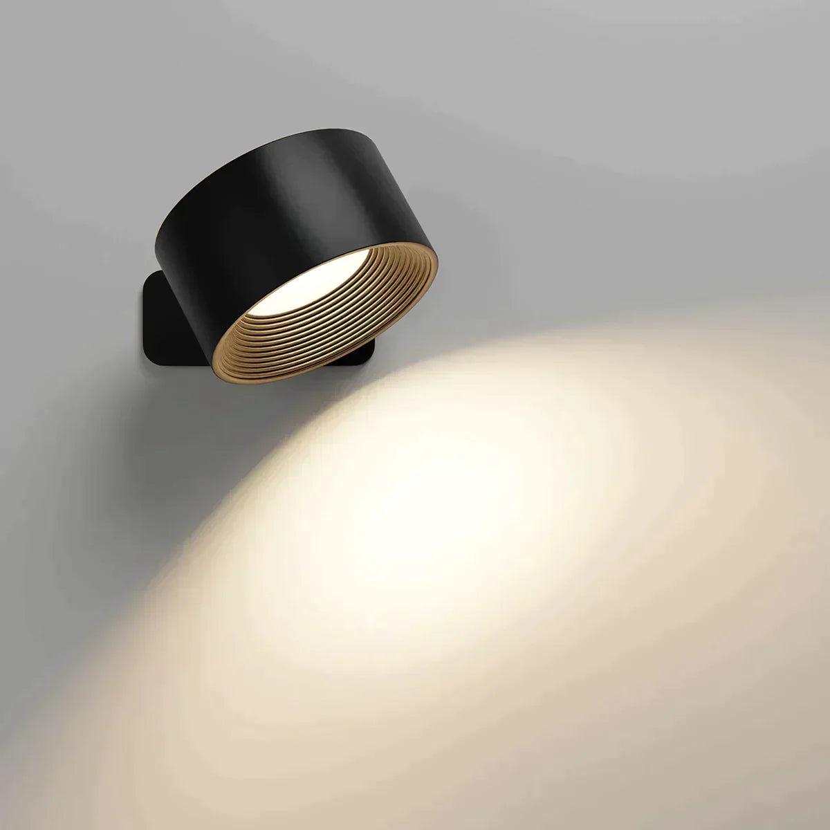 Trådlös 360° Uppladdningsbar LED Vägglampa