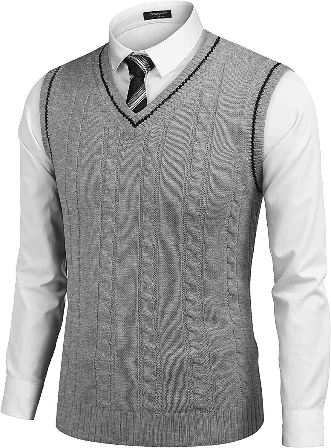 Stiligt Stickat Pullover Väster - Mjuk och Andningsbar