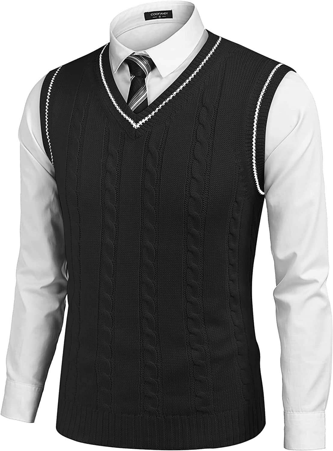 Stiligt Stickat Pullover Väster - Mjuk och Andningsbar