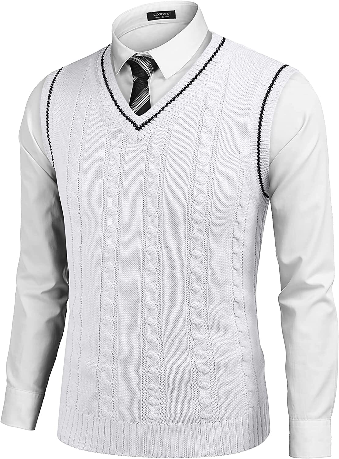 Stiligt Stickat Pullover Väster - Mjuk och Andningsbar
