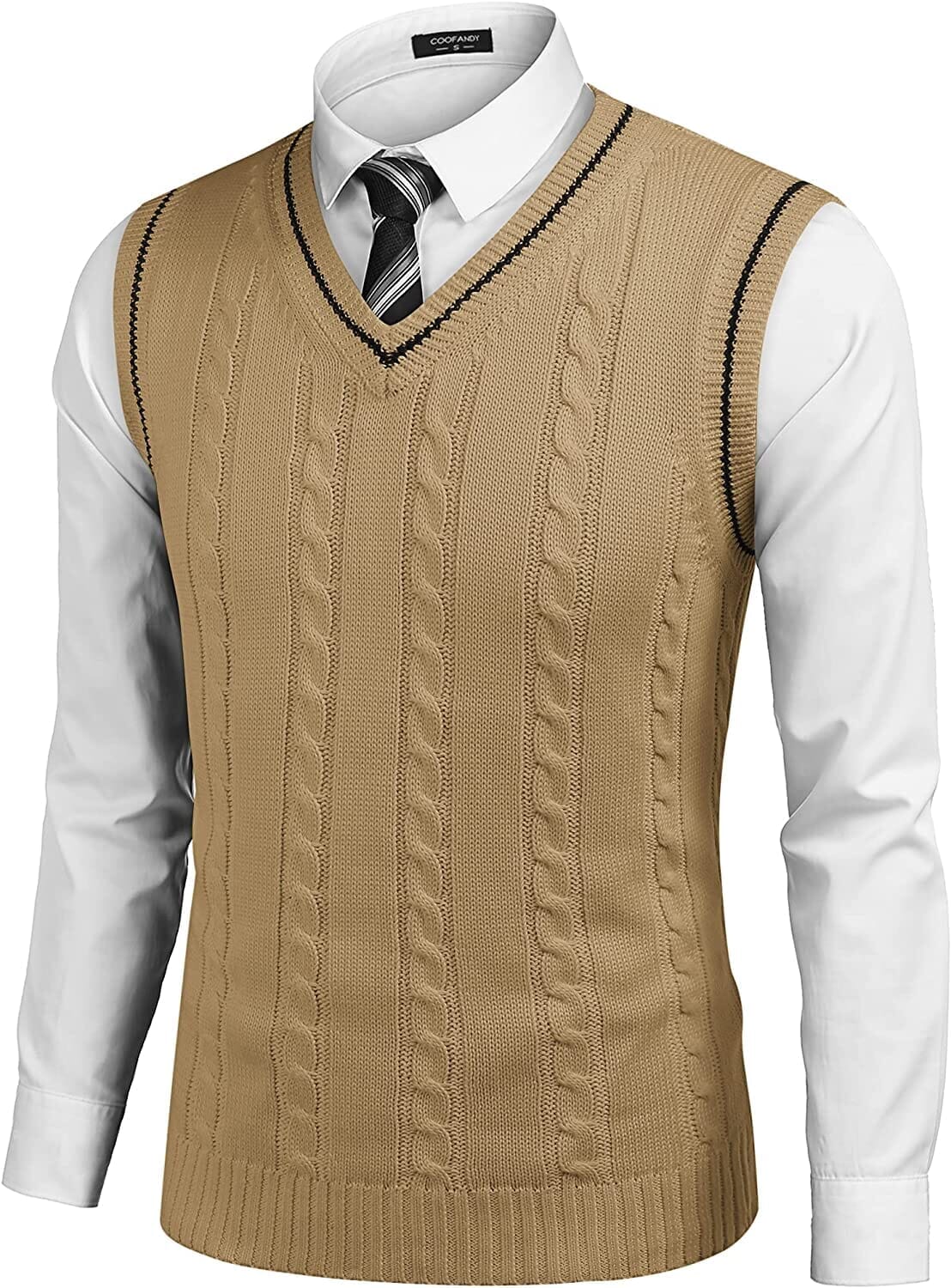 Stiligt Stickat Pullover Väster - Mjuk och Andningsbar