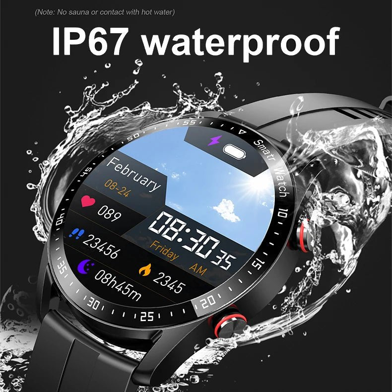 GlucoseGuard Smartwatch - Smärtfri Glukosmätning & Hälsa