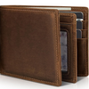 Herr Plånbok - Äkta Läder RFID Bifold | StitchCraft