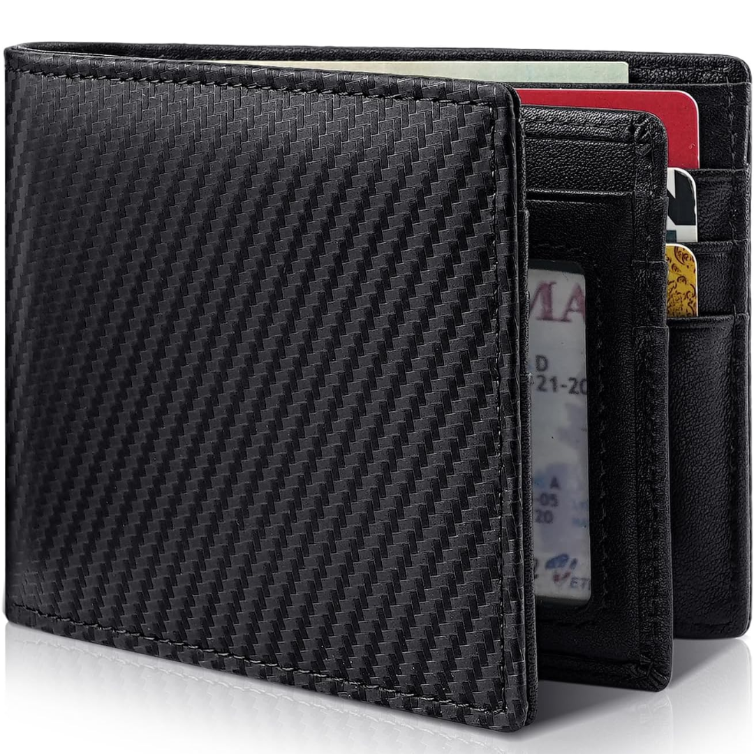 Herr Plånbok - Äkta Läder RFID Bifold | StitchCraft