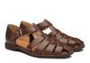 Stiliga Läder Gladiatorsandaler | Komfort & Grepp