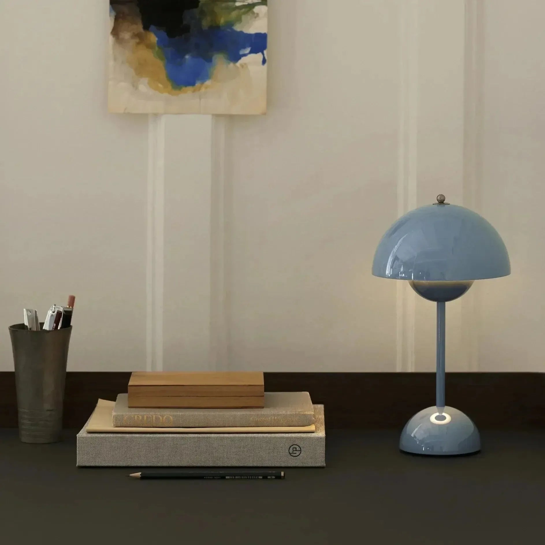 Loïc Sladdlös Bordslampa - Dimbar Metall | Justerbar Elegans