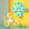 Färgglad Spinning Wheel för Baby med Sugkopp – SpinFun Mini