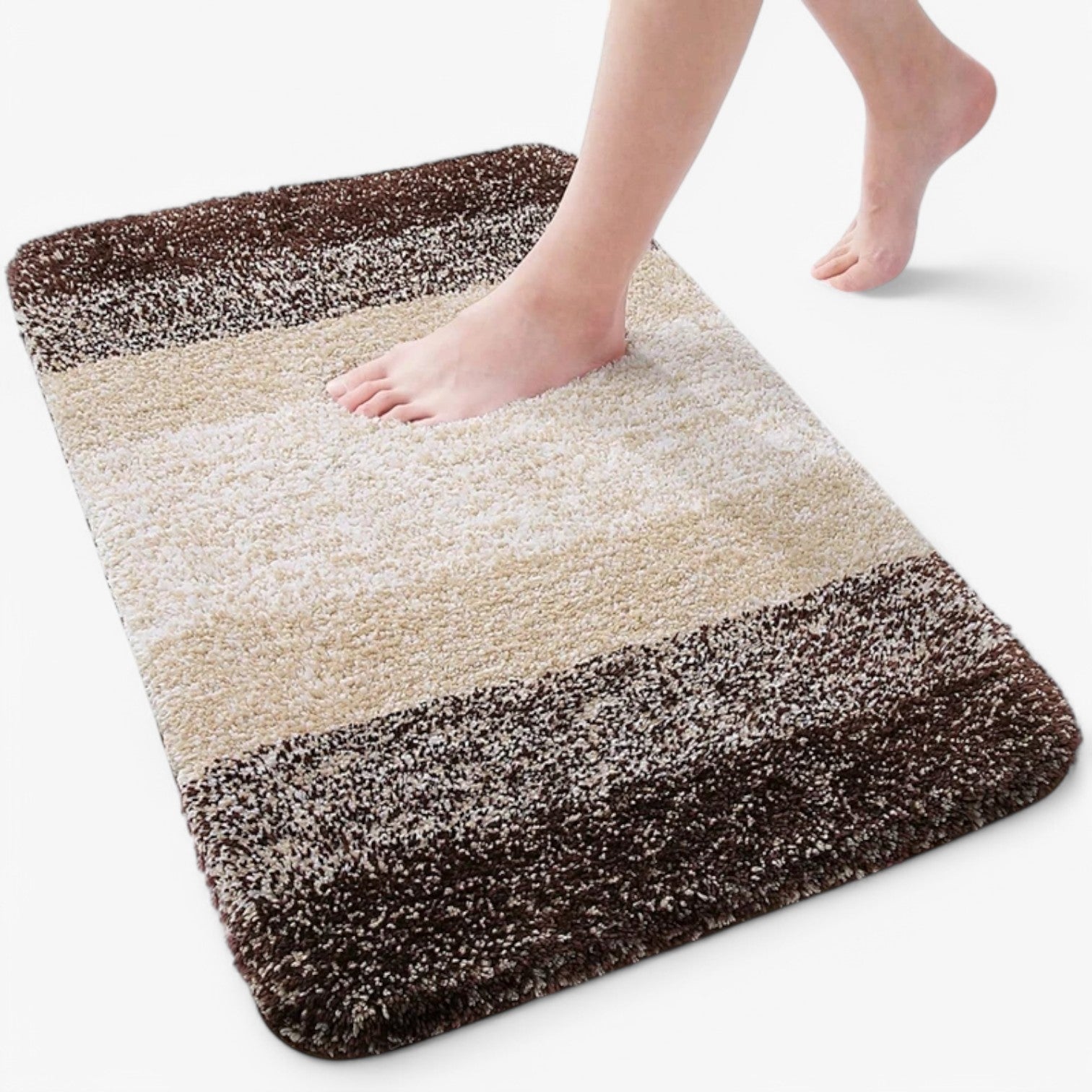 Superabsorberande badmatta - Antiskid | Sneldrogend | Komfort