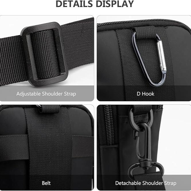 James Heuptas - Taktisk Crossbody Väska