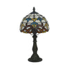 Tiffany-glas Bordslampa - Klassiska Blylinjer