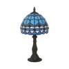 Tiffany-glas Bordslampa - Klassiska Blylinjer