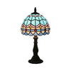 Tiffany-glas Bordslampa - Klassiska Blylinjer
