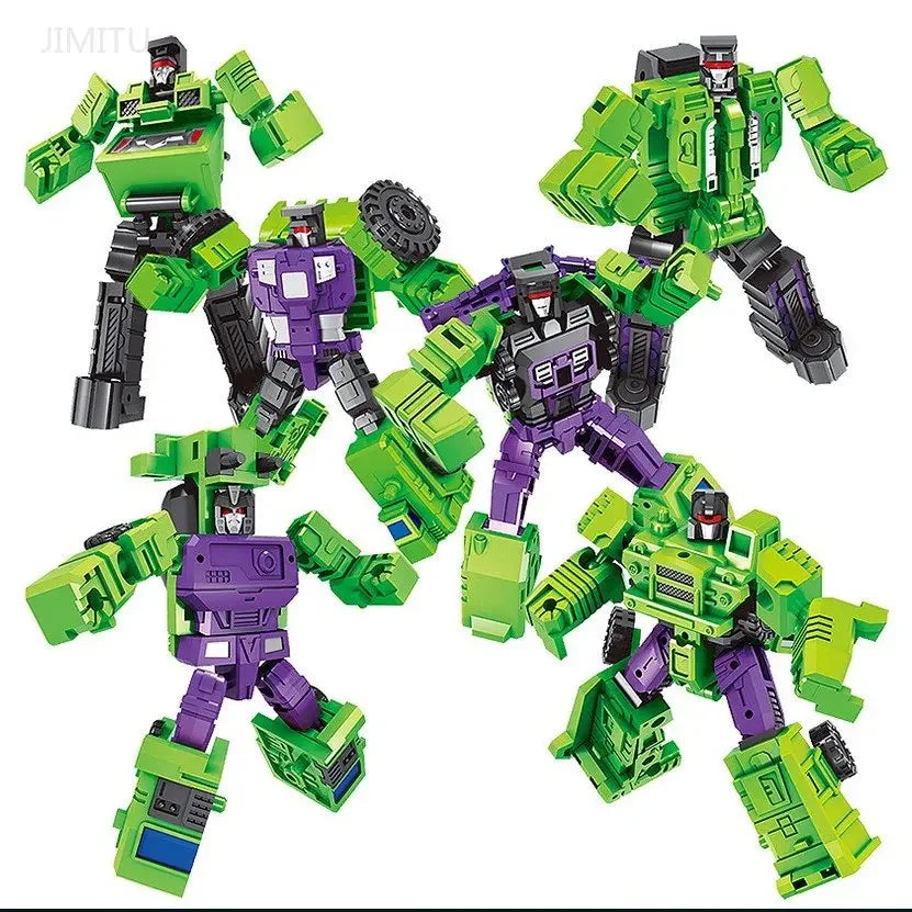 Transformer Robot Bil - 6-i-1 Actionfigur