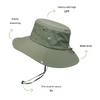 Vattenavvisande Utomhus Bucket Hat med UV-skydd – ShieldFlex Pro