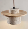 Travertin Taklampa - Naturlig Elegans