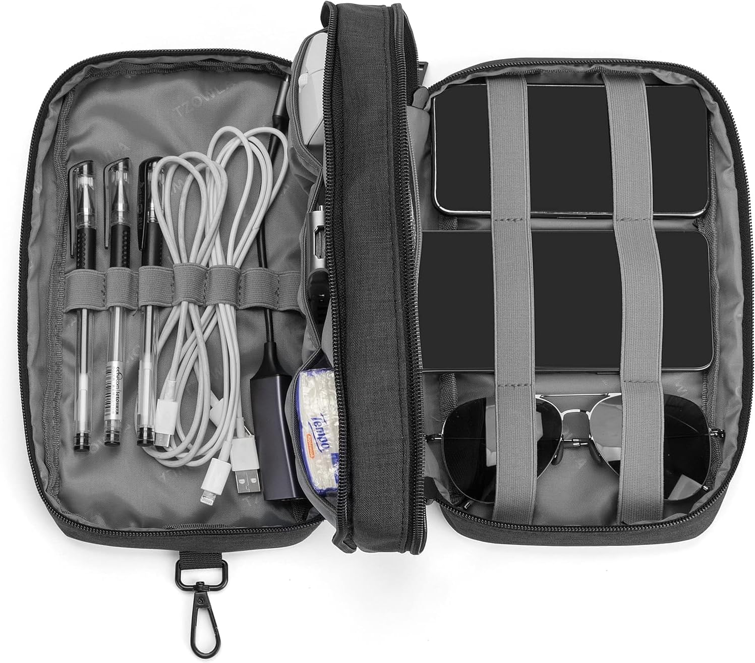 Extra stor anti-tjuv laptop- och rese-ryggsäck med USB-port – 30–50L