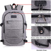 Extra stor anti-tjuv laptop- och rese-ryggsäck med USB-port – 30–50L