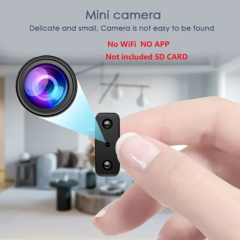 Ultra-kompakt Full HD Mini Kamera - Nattseende & Rörelsedetektion