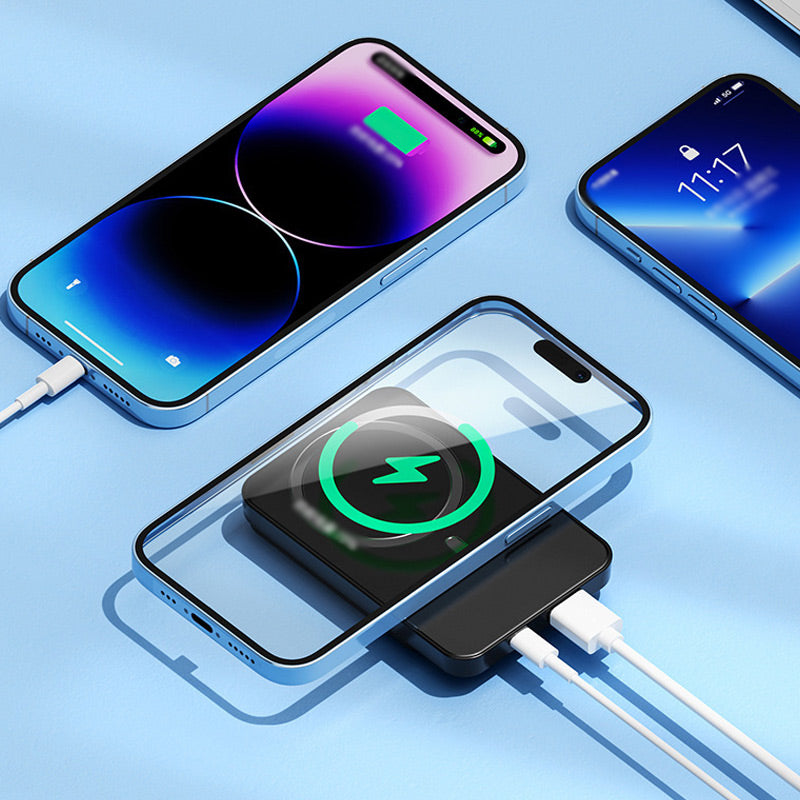 LuxCharge Elite Power Bank | Ultra-Tunn Snabbladdare 20000mAh