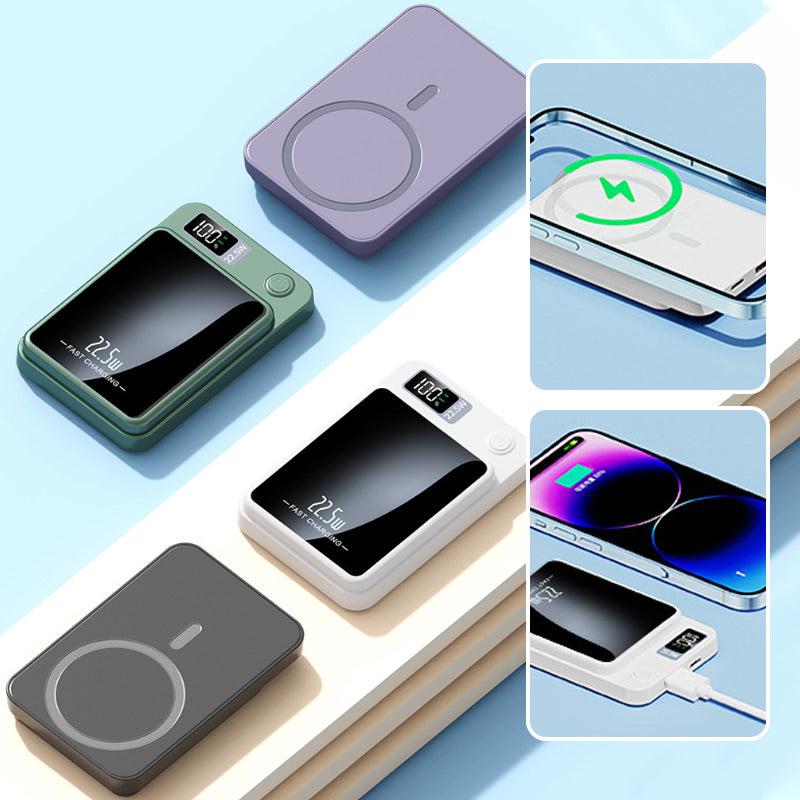 LuxCharge Elite Power Bank | Ultra-Tunn Snabbladdare 20000mAh