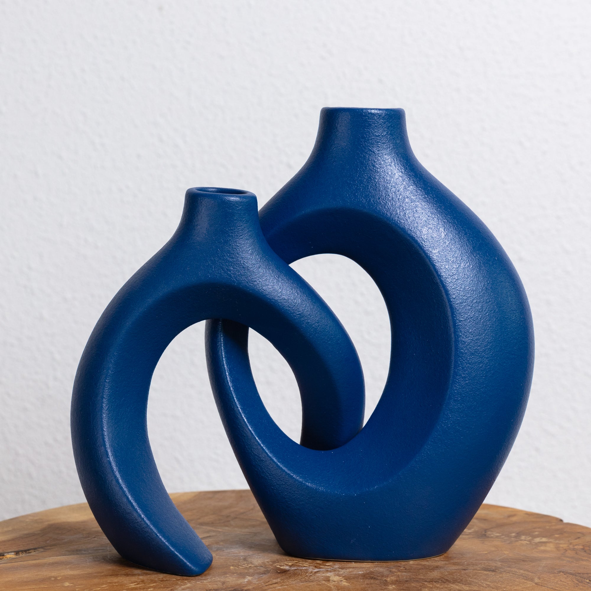 Gleora | Unik Blomvas - Sammanflätad Design