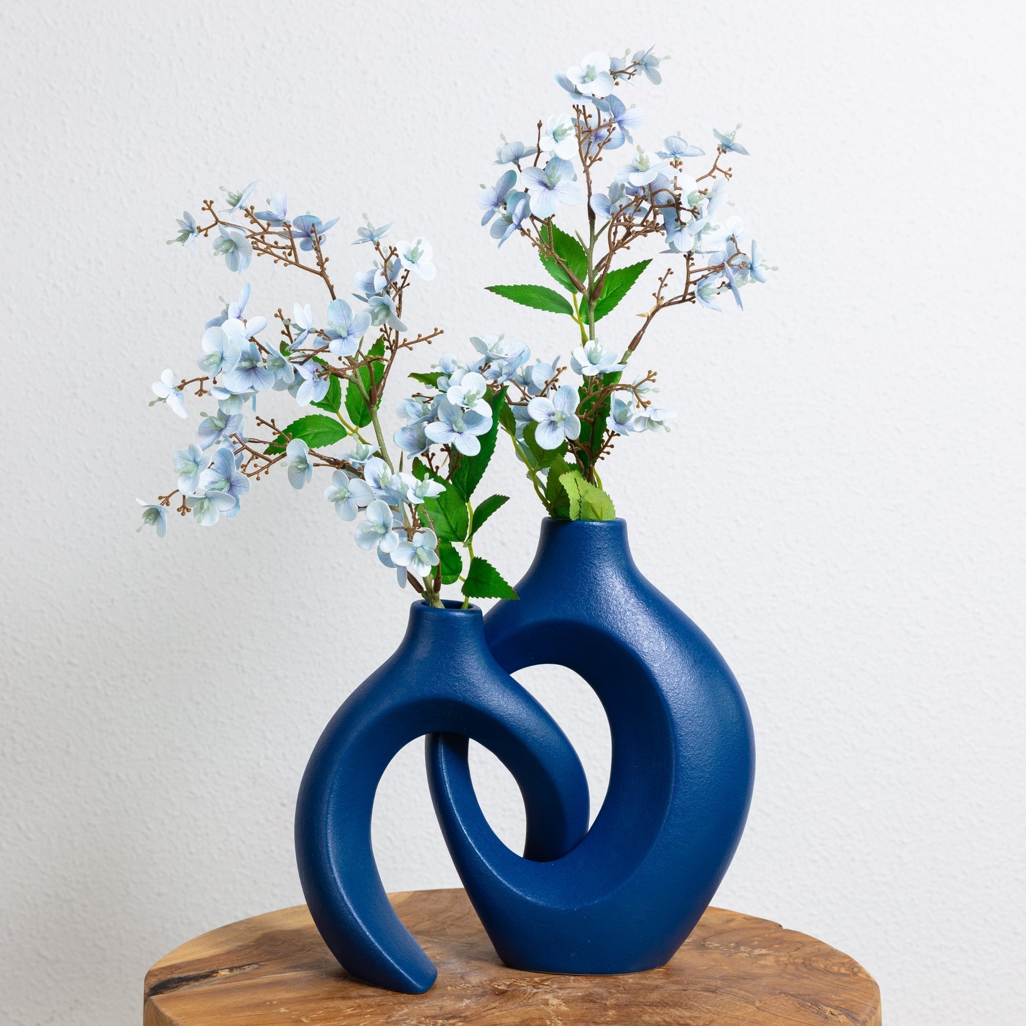 Gleora | Unik Blomvas - Sammanflätad Design