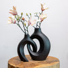 Gleora | Unik Blomvas - Sammanflätad Design