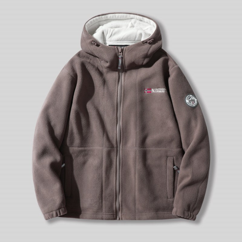Unisex Ultra Varm Fleecejacka - Bekväm & Stilig