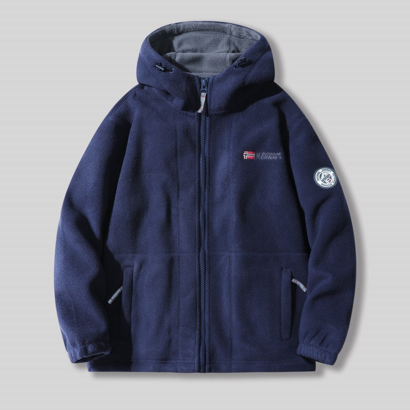 Unisex Ultra Varm Fleecejacka - Bekväm & Stilig