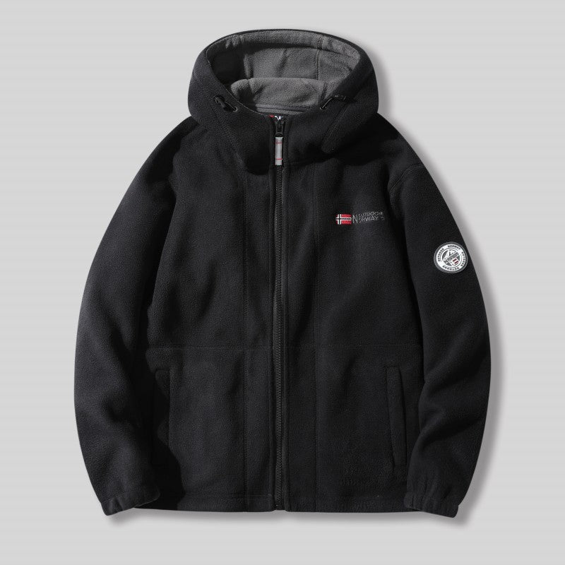 Unisex Ultra Varm Fleecejacka - Bekväm & Stilig