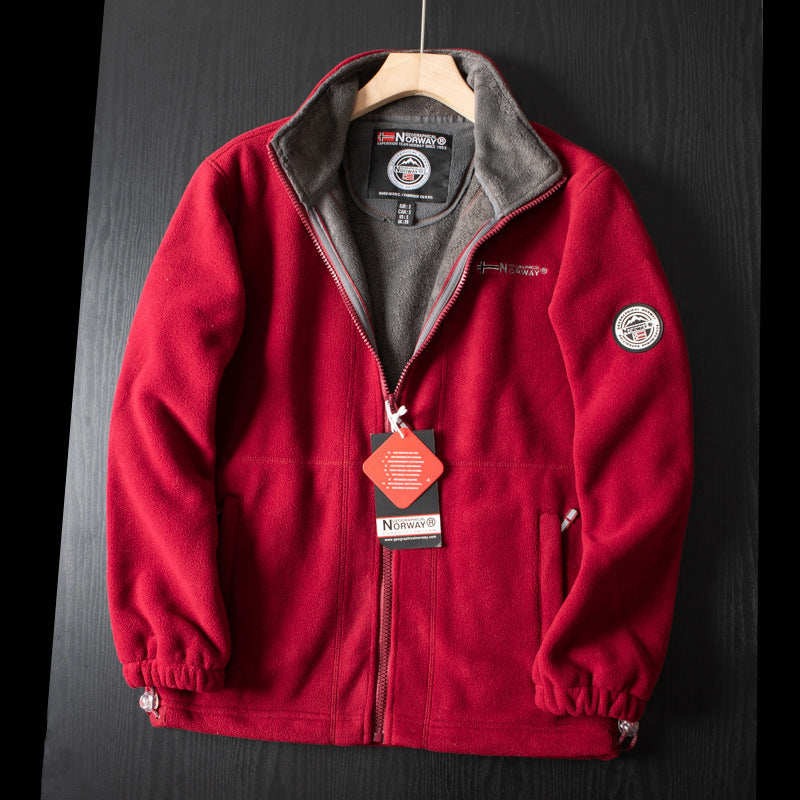 Unisex Ultra Varm Fleecejacka - Bekväm & Stilig