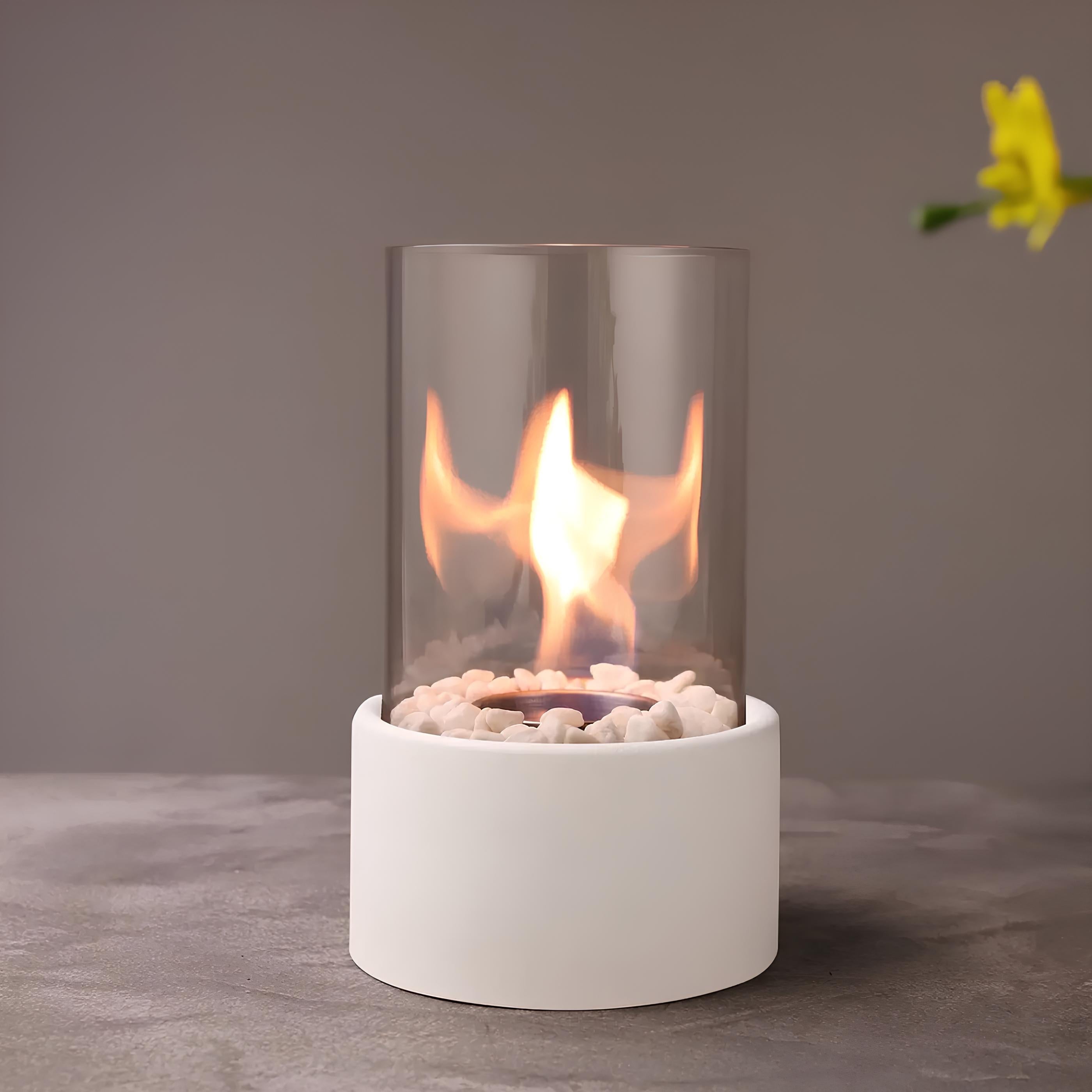 Klassisk Oljelampa med Öppen Flamma - Lumora