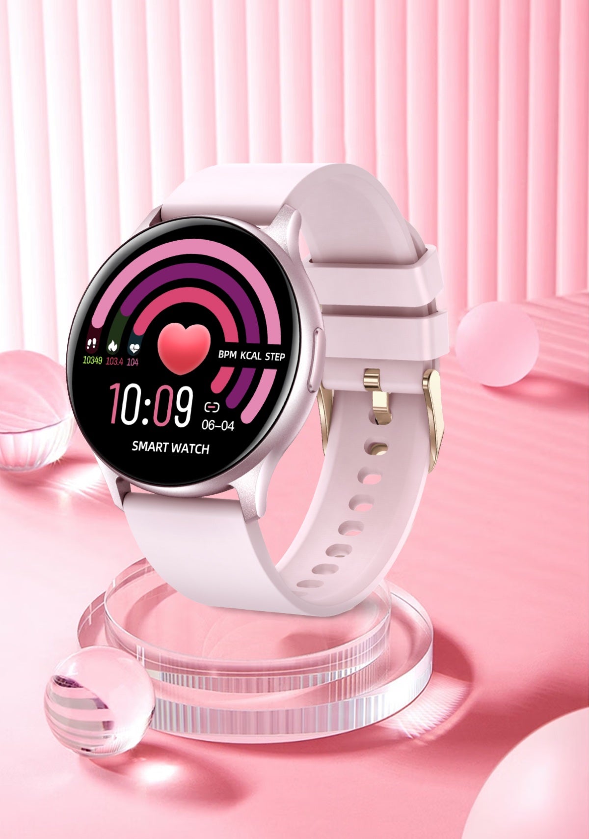 Smartwatch & Fitness Tracker med Bluetooth – SmartVibe Pro