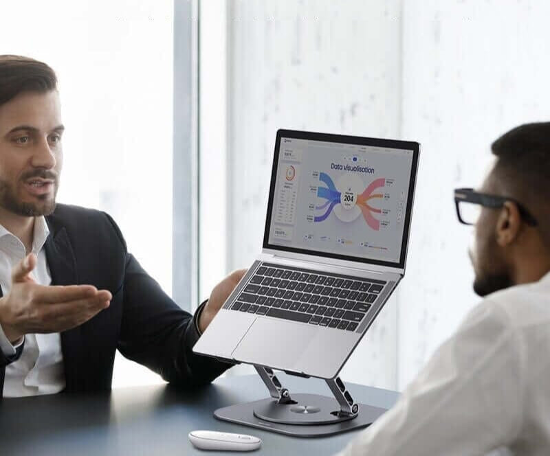 Luxe Laptop- & Tabletställ - Justerbart & Ergonomiskt