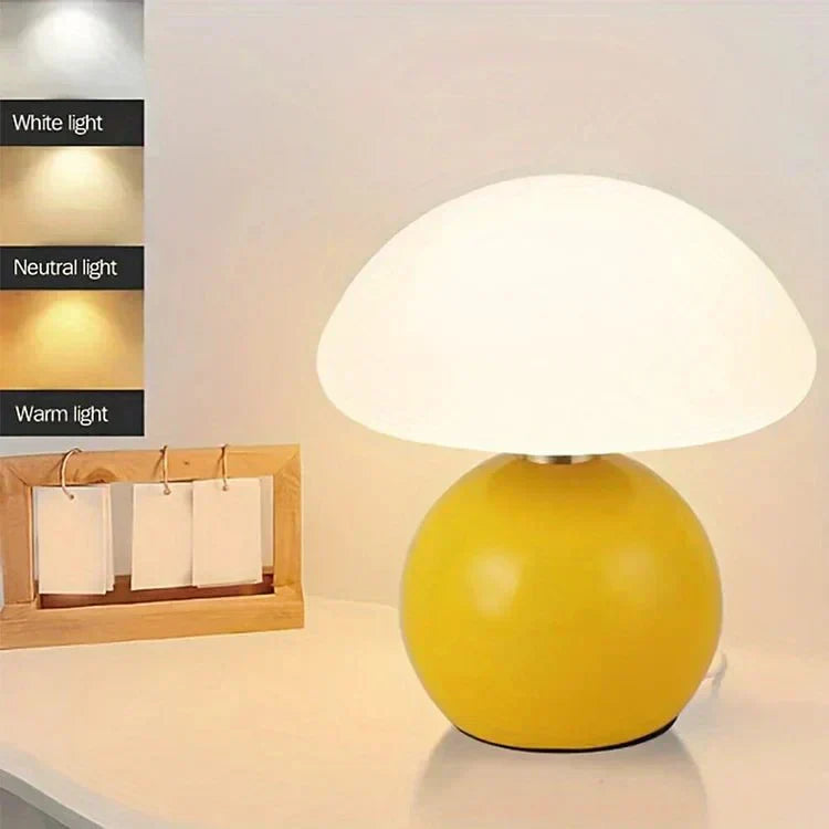 Svamp Lampa LED Justerbar