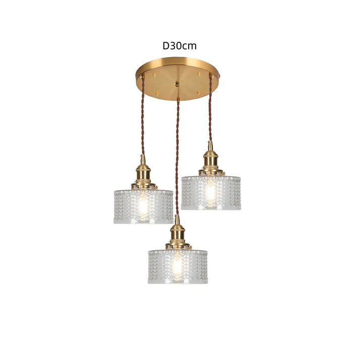 Ottilia Elegance Hänglampa - Justerbar Vintage Glas Chic