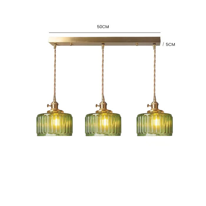 Ottilia Elegance Hänglampa - Justerbar Vintage Glas Chic