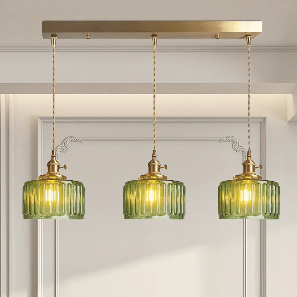 Ottilia Elegance Hänglampa - Justerbar Vintage Glas Chic