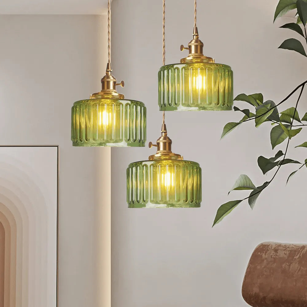Ottilia Elegance Hänglampa - Justerbar Vintage Glas Chic