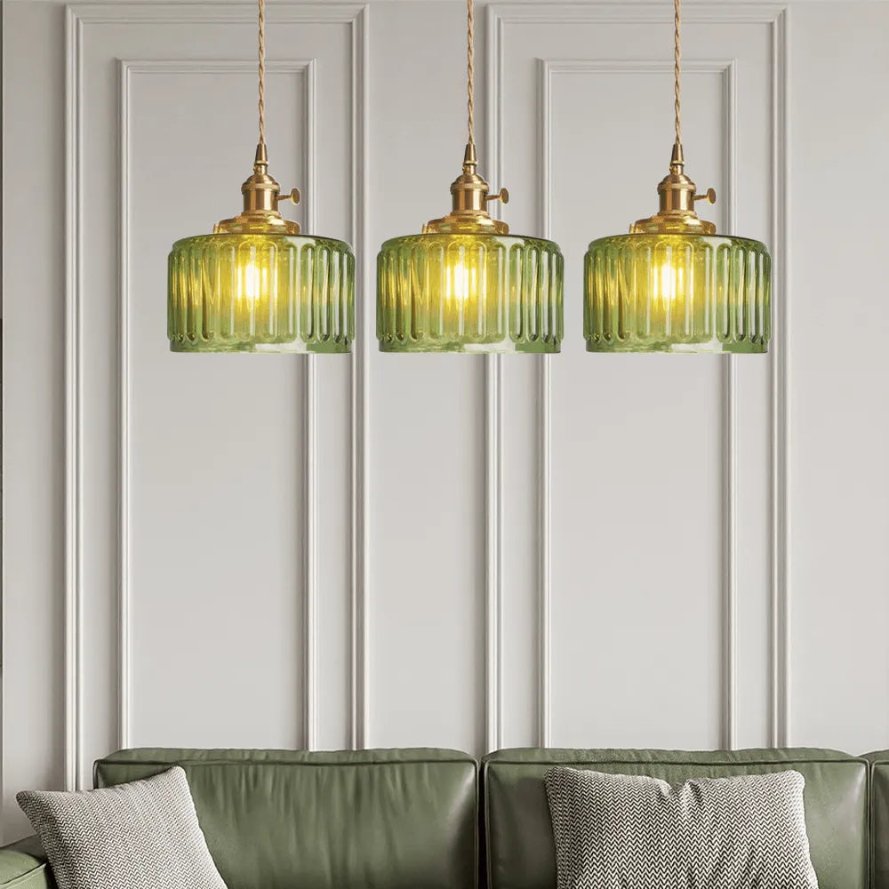 Ottilia Elegance Hänglampa - Justerbar Vintage Glas Chic