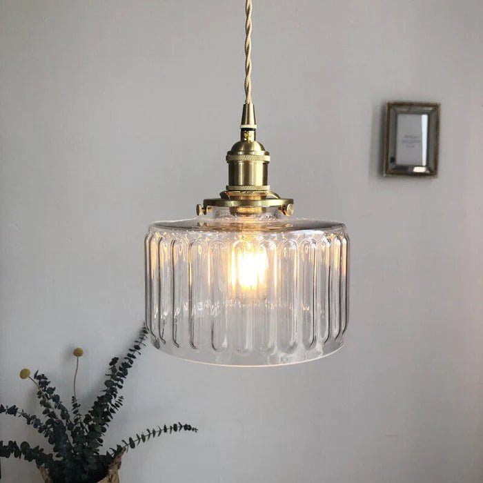 Ottilia Elegance Hänglampa - Justerbar Vintage Glas Chic