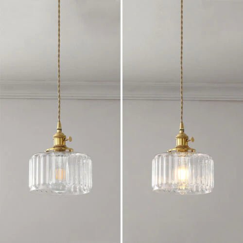 Ottilia Elegance Hänglampa - Justerbar Vintage Glas Chic