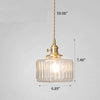 Ottilia Elegance Hänglampa - Justerbar Vintage Glas Chic