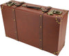 Vintage läder övernattningsväska med legeringslås – Heritage Brown